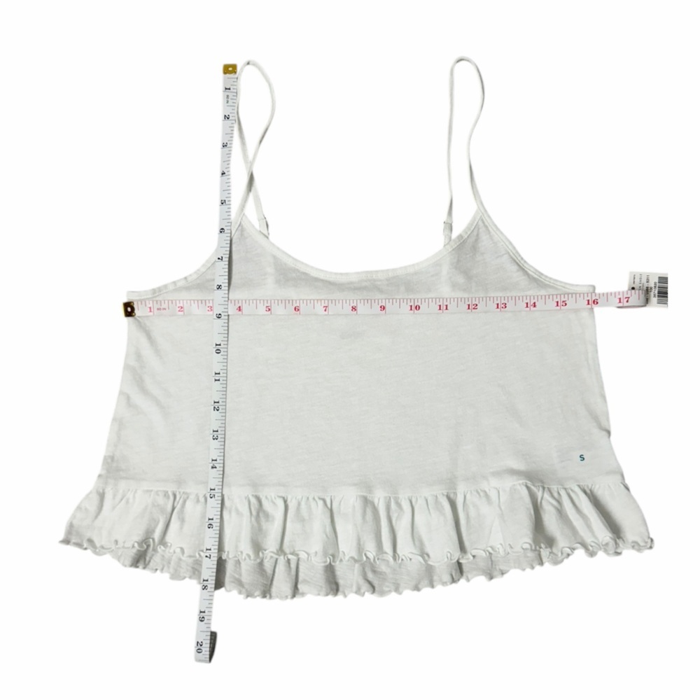 American Eagle Outfitters Cream Ruffle Camisole - Picture 5 of 9